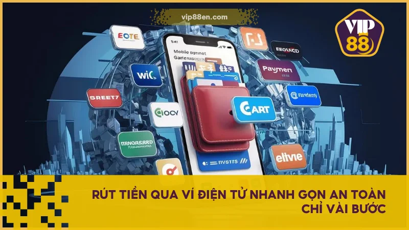 Rút tiền qua ví điện tử nhanh gọn an toàn chỉ vài bước