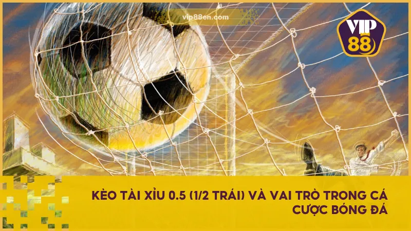 Kèo tài xỉu 0.5 (1/2 trái) là kèo dựa trên việc có hay không có bàn thắng