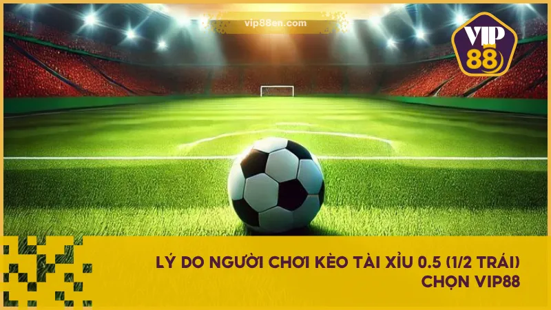 Vip88 là lựa chọn lý tưởng đặt kèo tài xỉu 0.5 với nhiều lợi thể cho người chơi