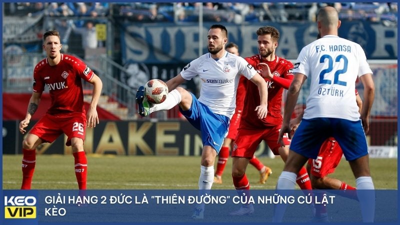 giải Hạng 2 Đức là "thiên đường" của những cú lật kèo